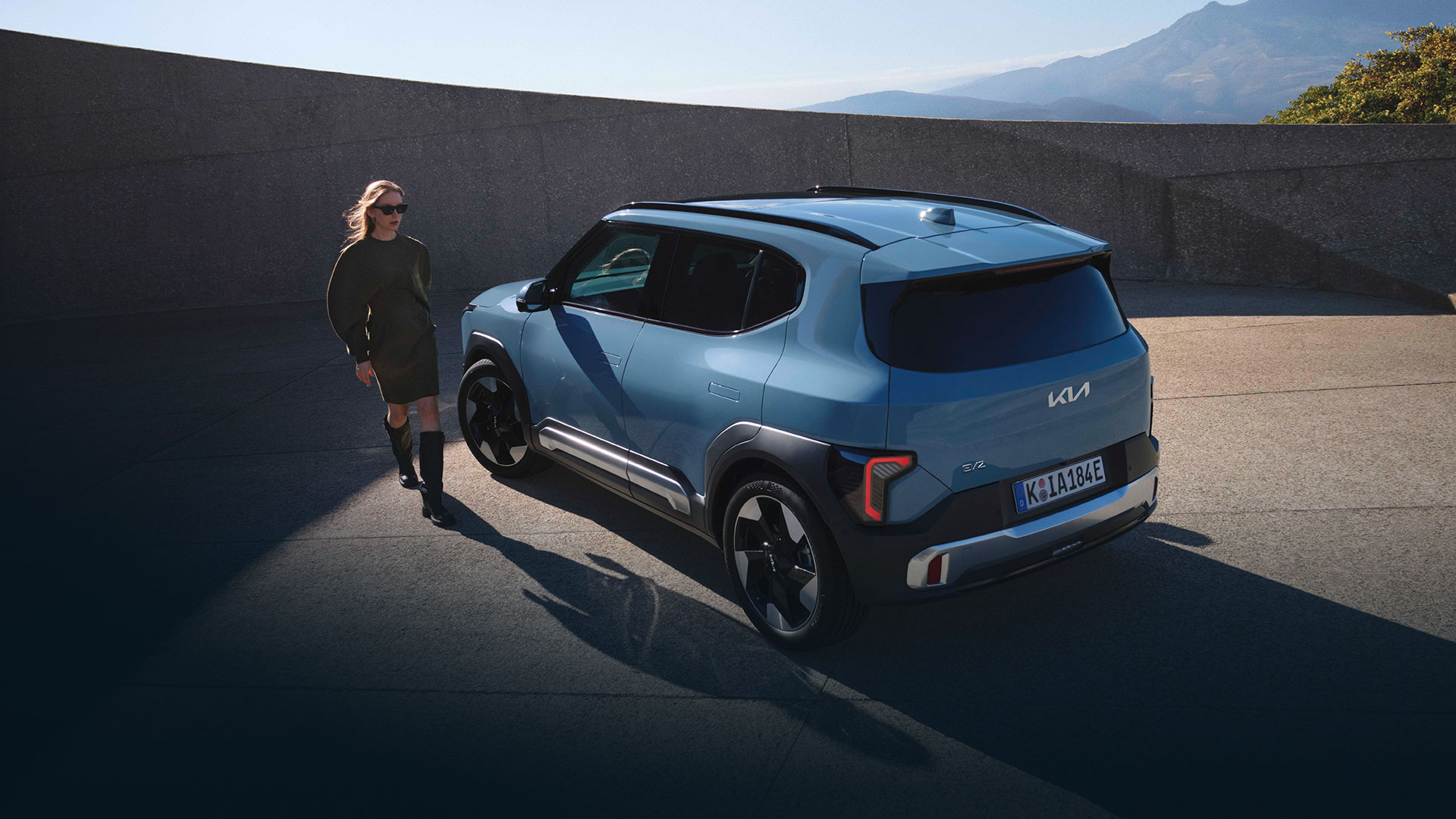 Kia EV2 Heckdesign